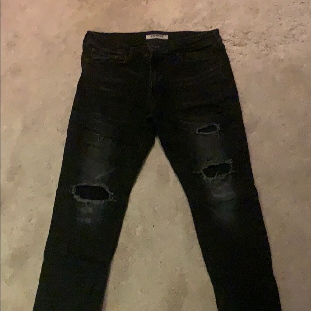 Men’s Express Ripped Jeans